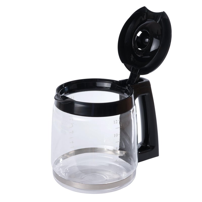 MRX Solutions Replacement 12-Cup Glass Carafe for Cuisinart Coffee Maker (fits DCC-1200PRC CHW-12, CHW-12P1, DCC-1100BK, DCC-1200, DCC-2650, DGB-550BK, DGB-550BK1 DGB-625BC, DGB-700BC, SS-12) - Image 3